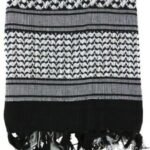 Traditional Muslim headscarf suitable Black